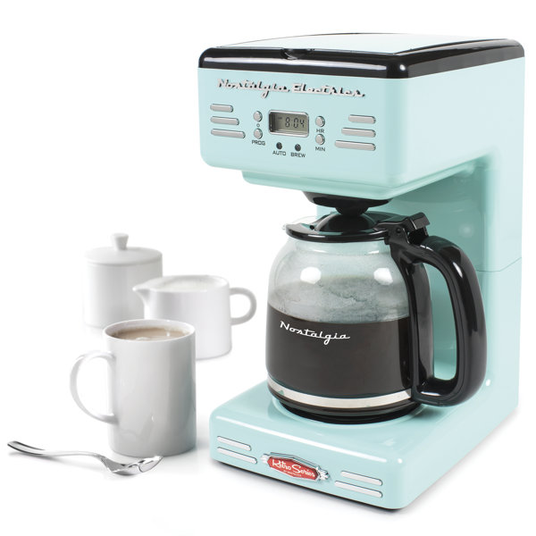 Nostalgia Electrics Nostalgia 12Cup Retro Series Programmable Coffee